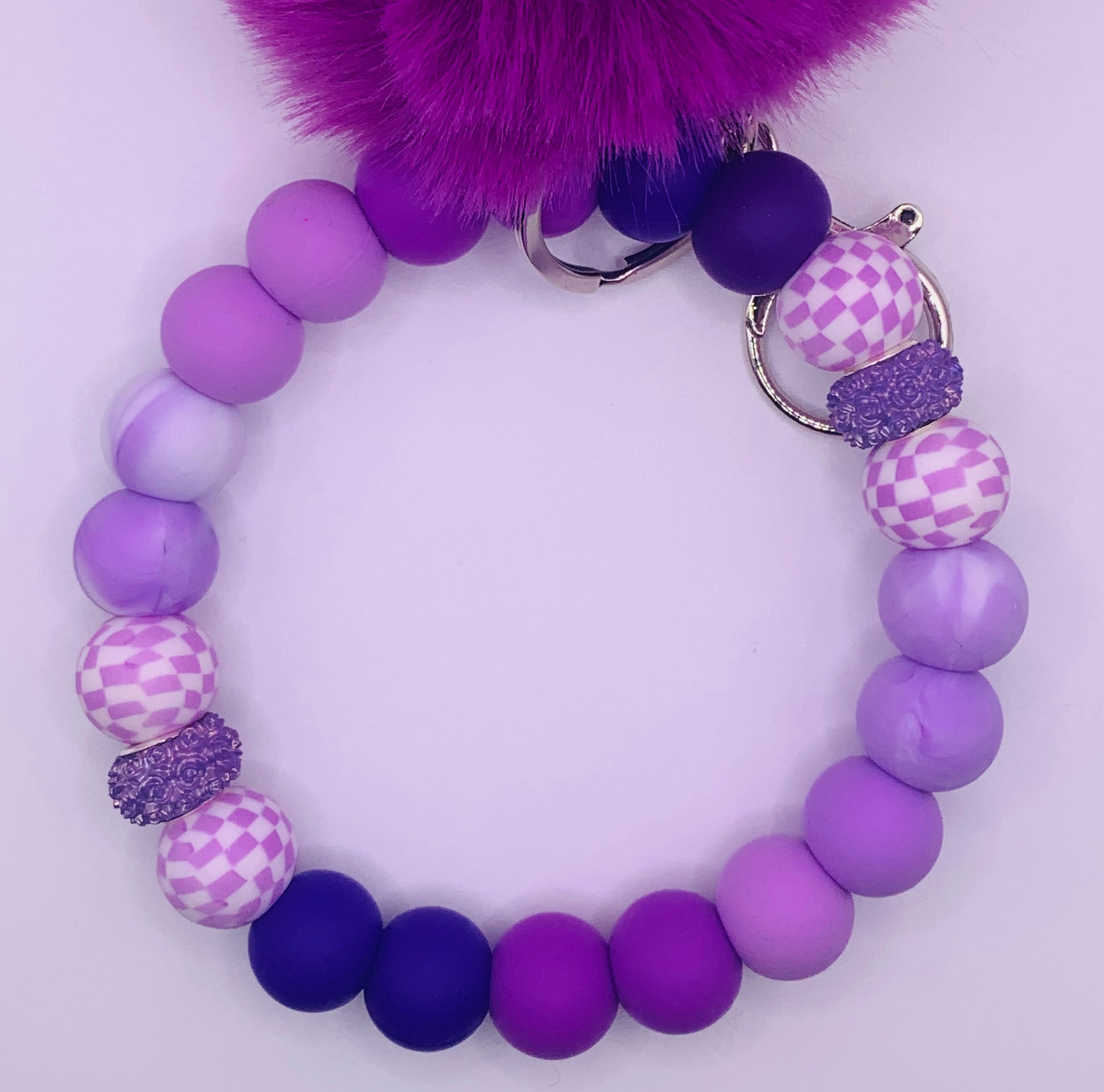 Beadable Wristlet Keychain