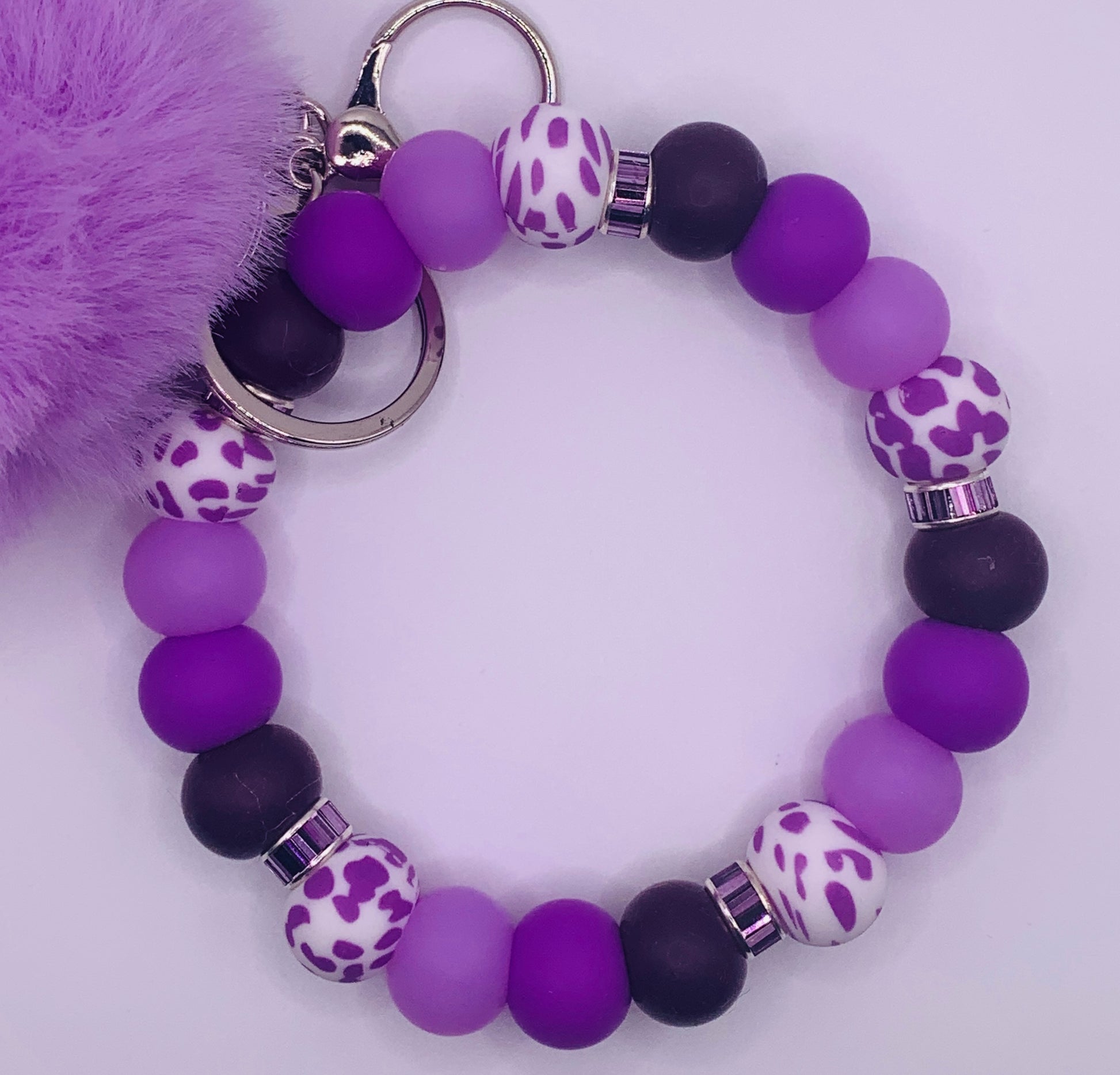 Beadable Wristlet Keychain